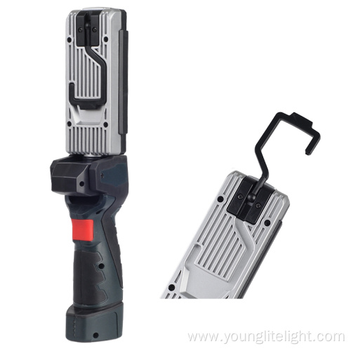 Multi function magnetic rechargeable folding work light